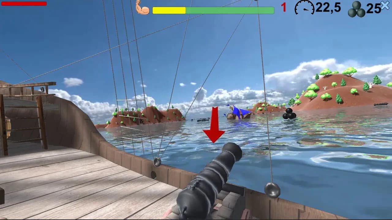 Pirates. Naval battle görsel 3