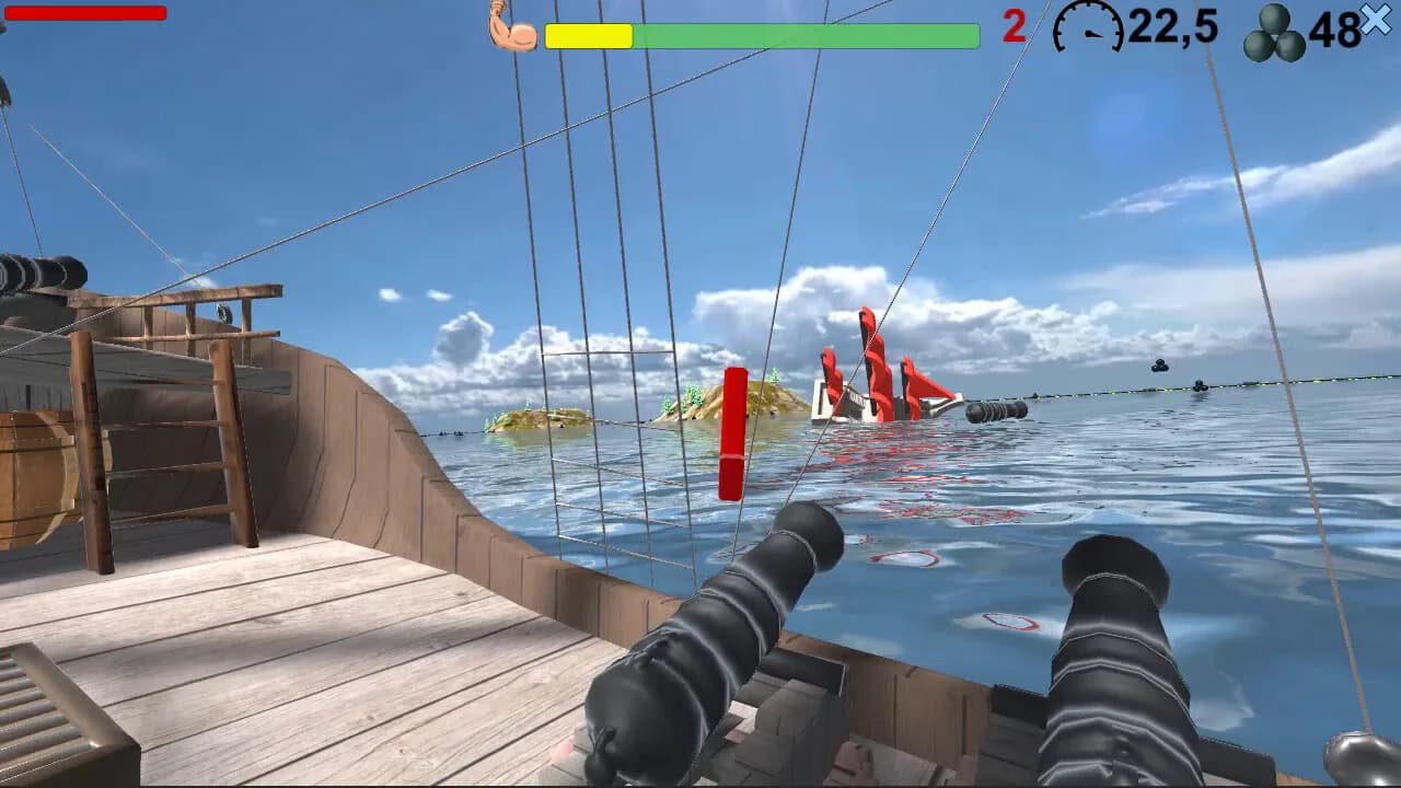 Pirates. Naval battle görsel 13