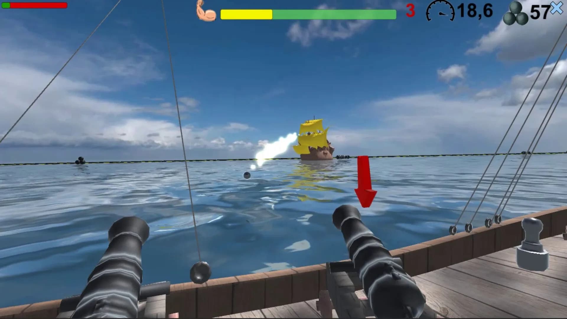 Pirates. Naval battle görsel 16