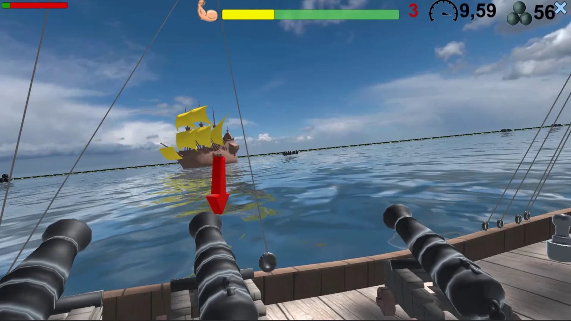 Pirates. Naval battle görsel 18
