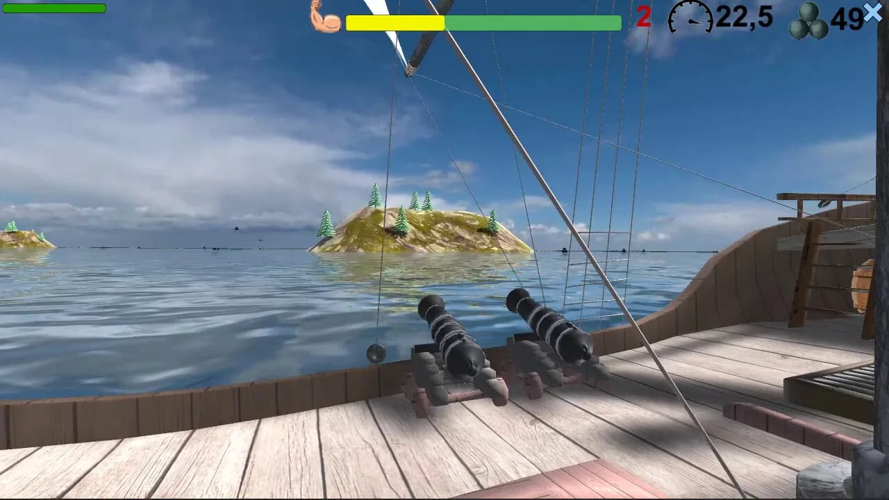 Pirates. Naval battle görsel 22