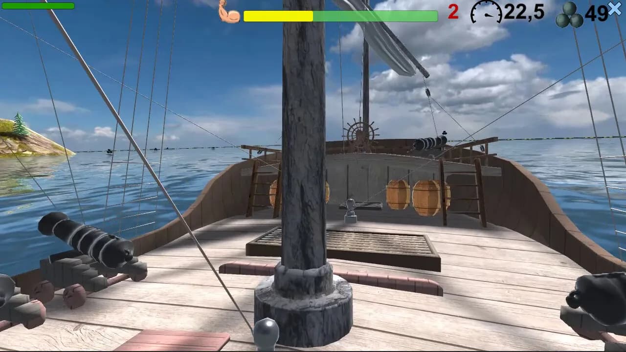 Pirates. Naval battle görsel 26