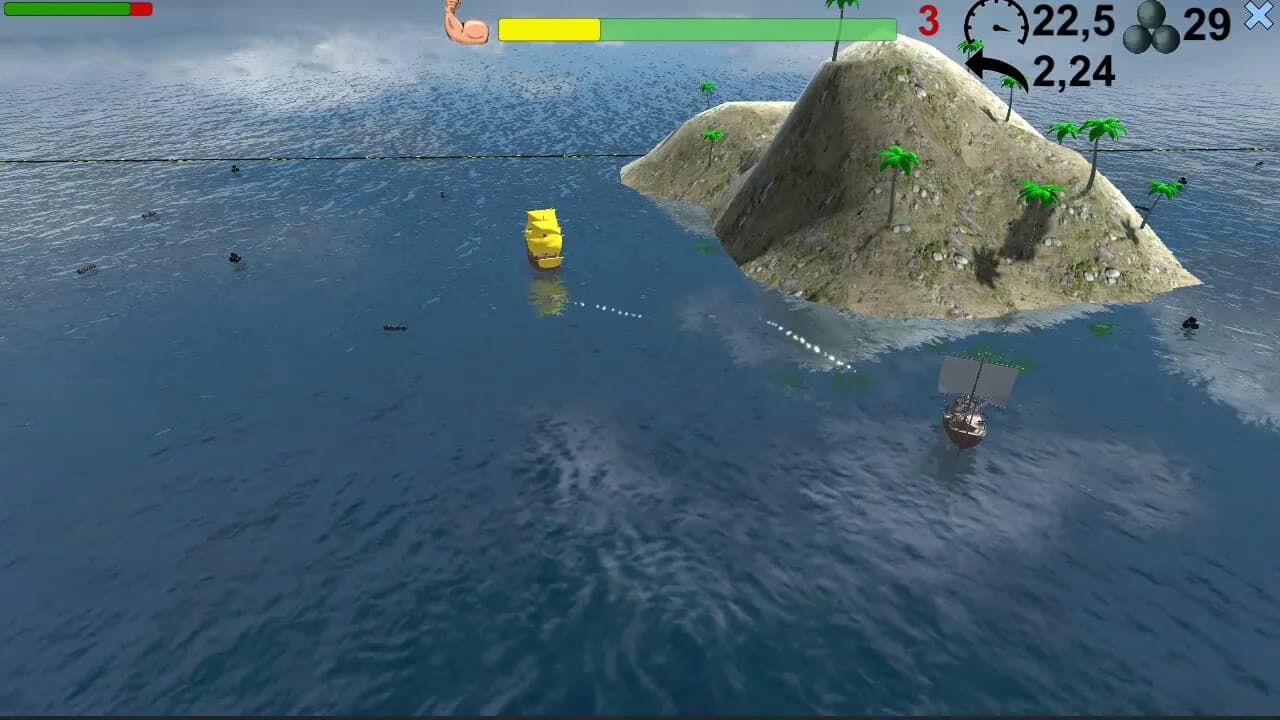Pirates. Naval battle görsel 28