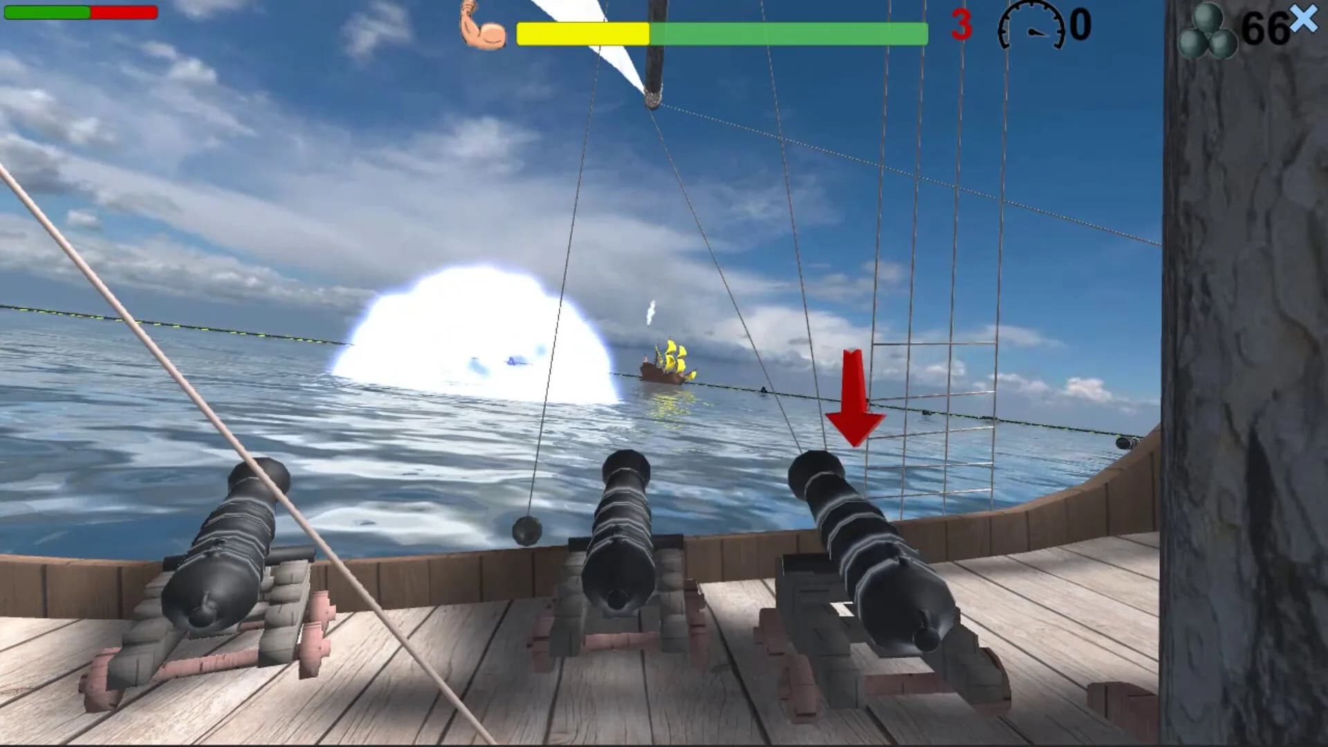 Pirates. Naval battle görsel 6