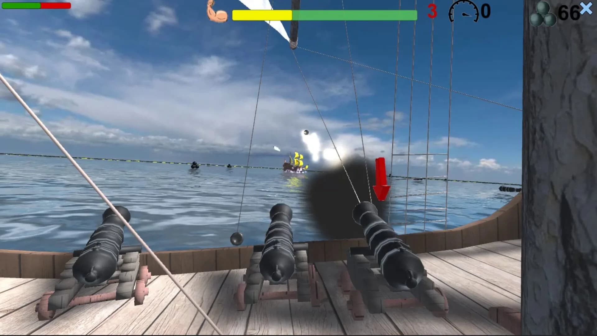 Pirates. Naval battle görsel 9