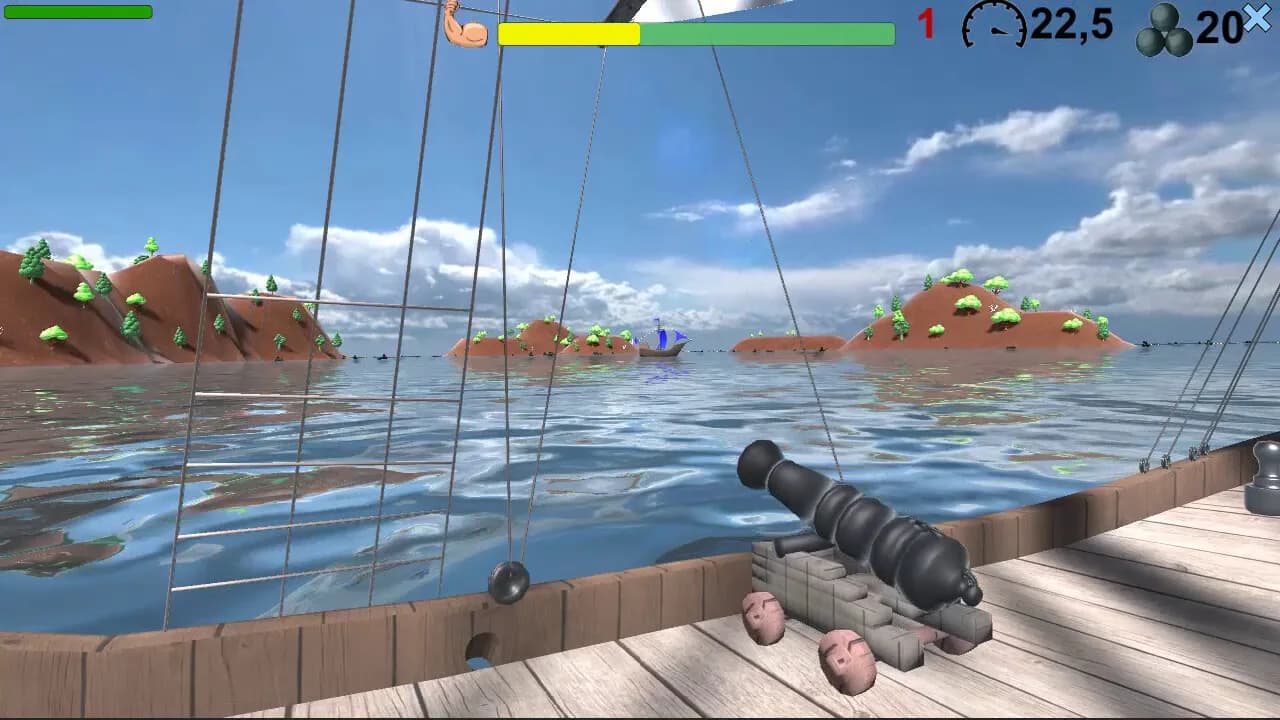 Pirates. Naval battle görsel 10