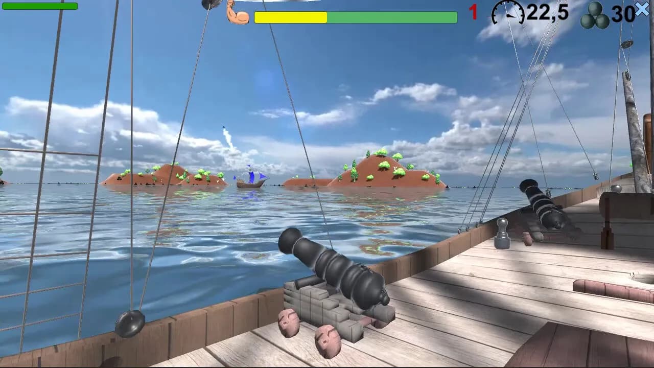 Pirates. Naval battle görsel 11