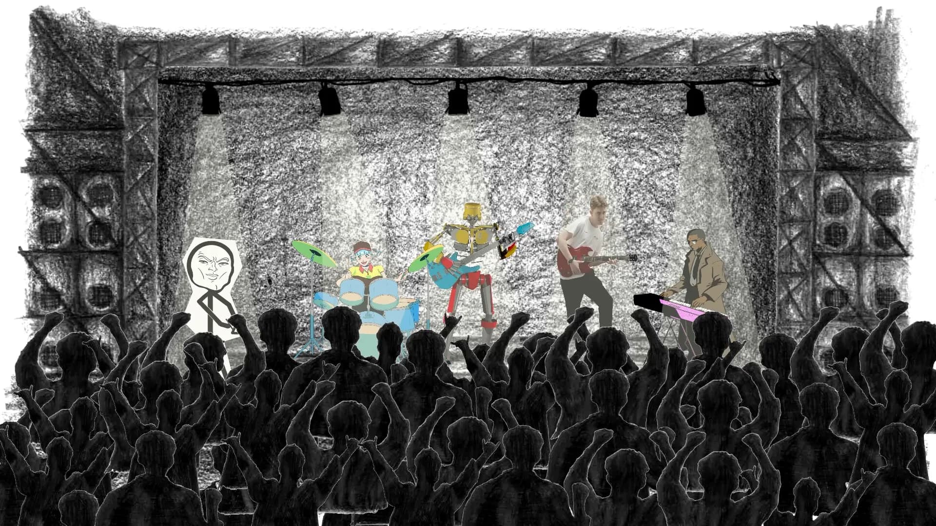 Rhythm Reunion - Indie Dating Sim Visual Novel görsel 6