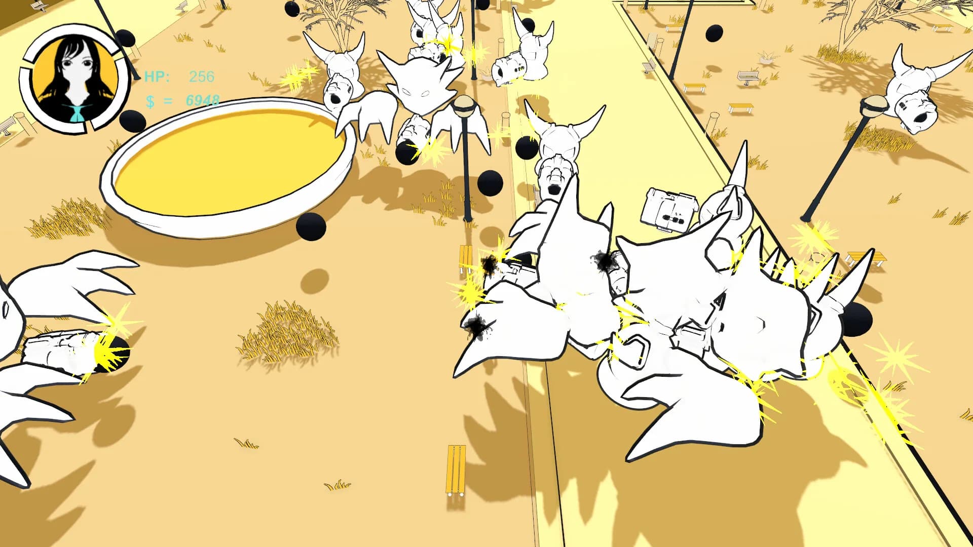 The Yellow Moon's School: The Ghosts Day görsel 3