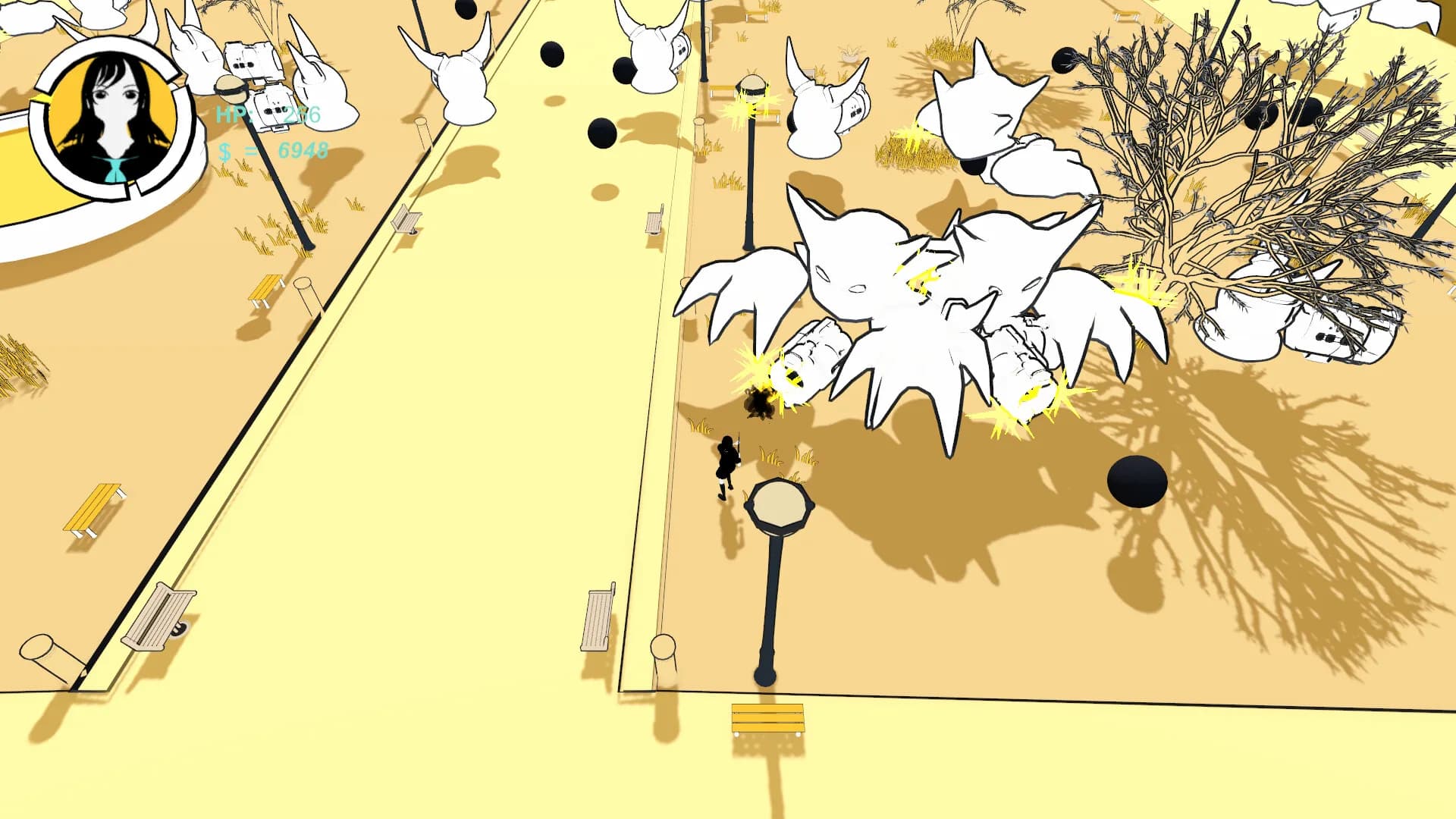 The Yellow Moon's School: The Ghosts Day görsel 4