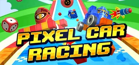 Pixel Car Racing: Blocky Crash görsel 1