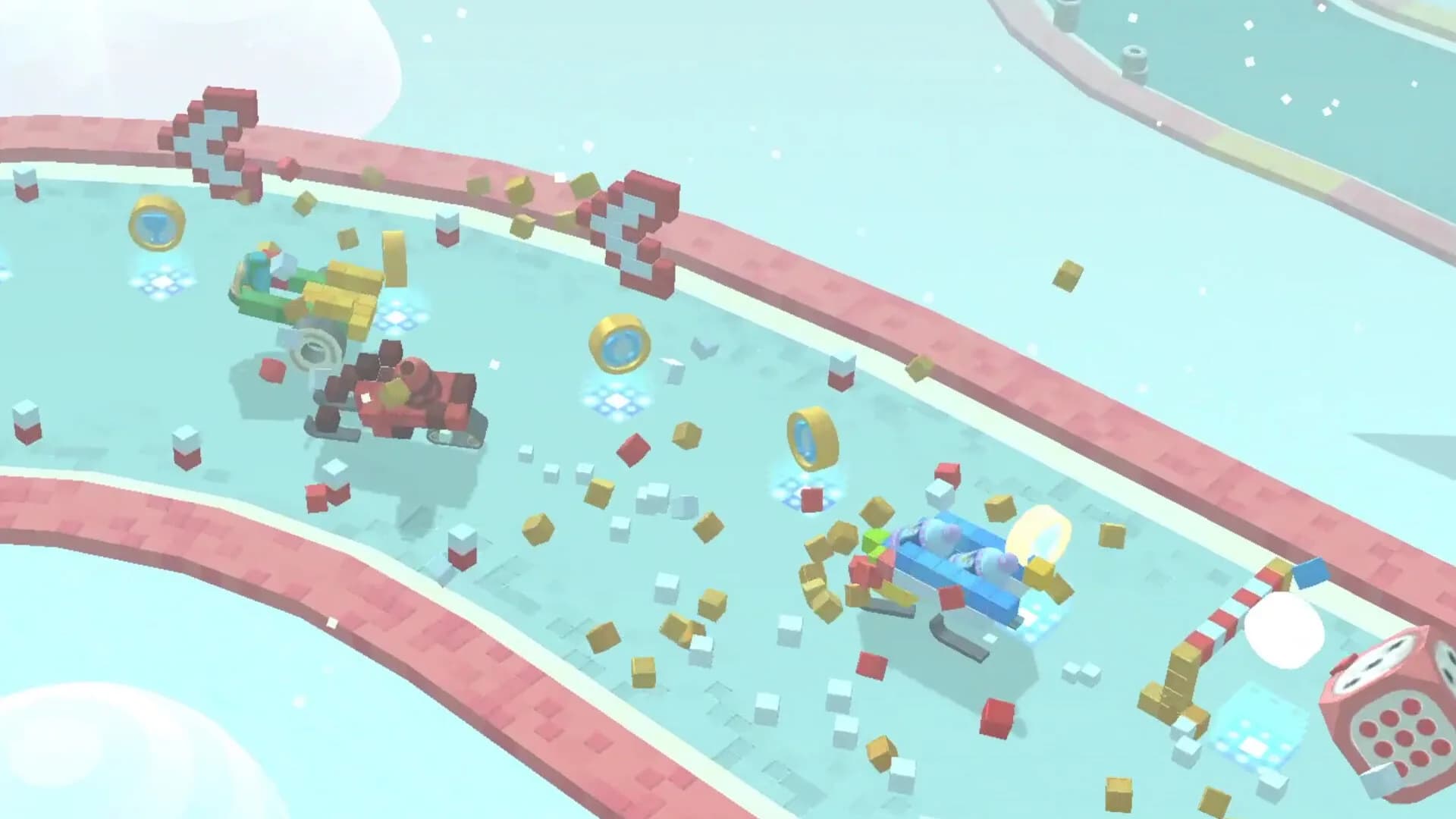 Pixel Car Racing: Blocky Crash görsel 7