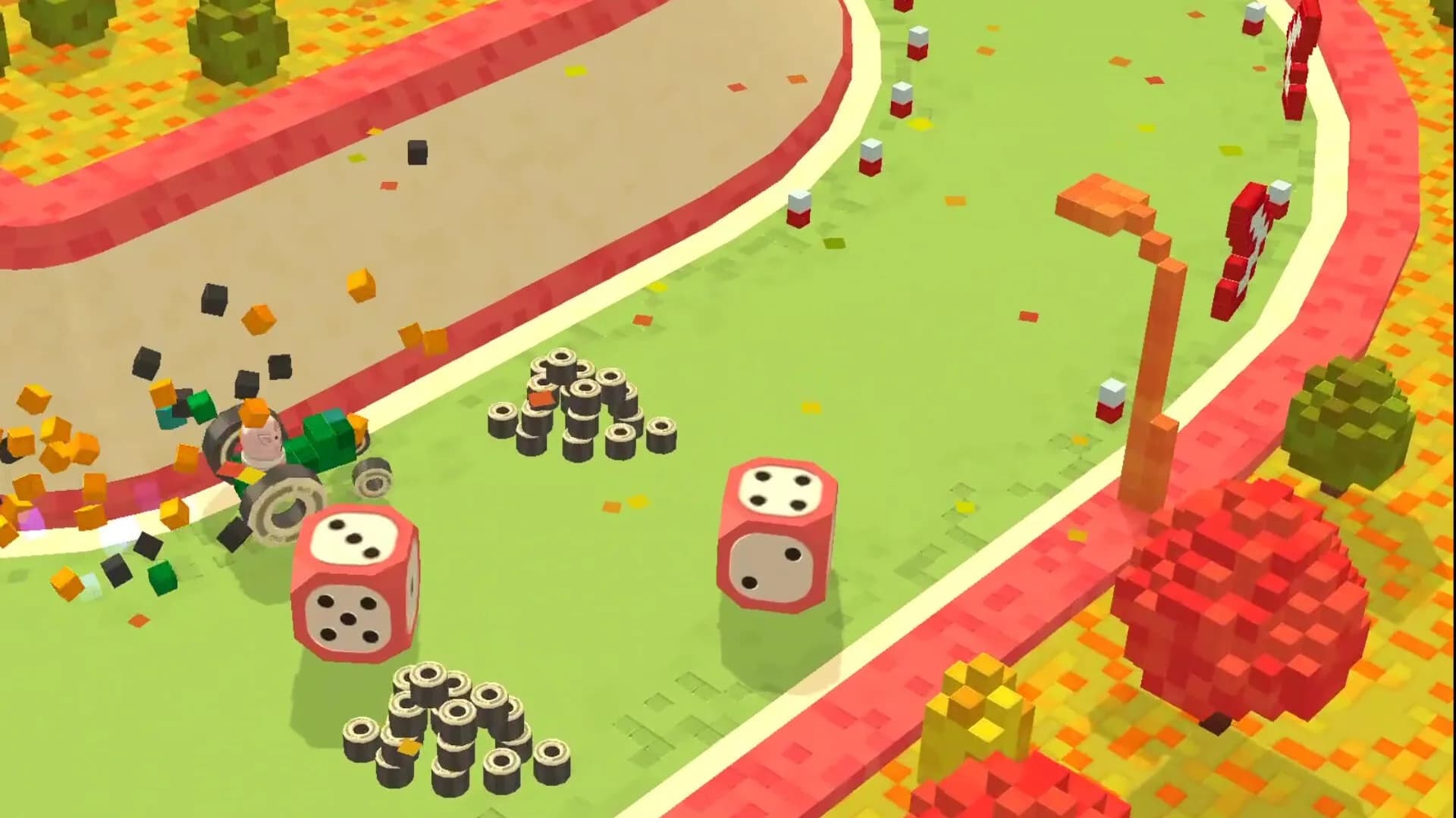 Pixel Car Racing: Blocky Crash görsel 8