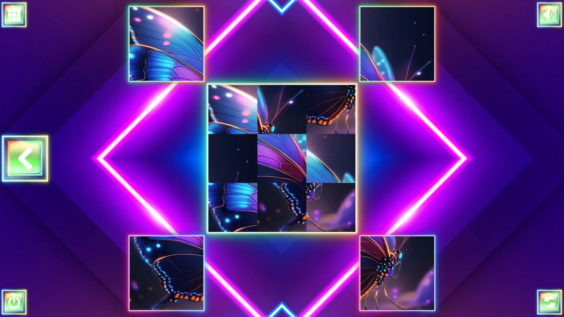 Neon Fantasy: Butterflies görsel 2