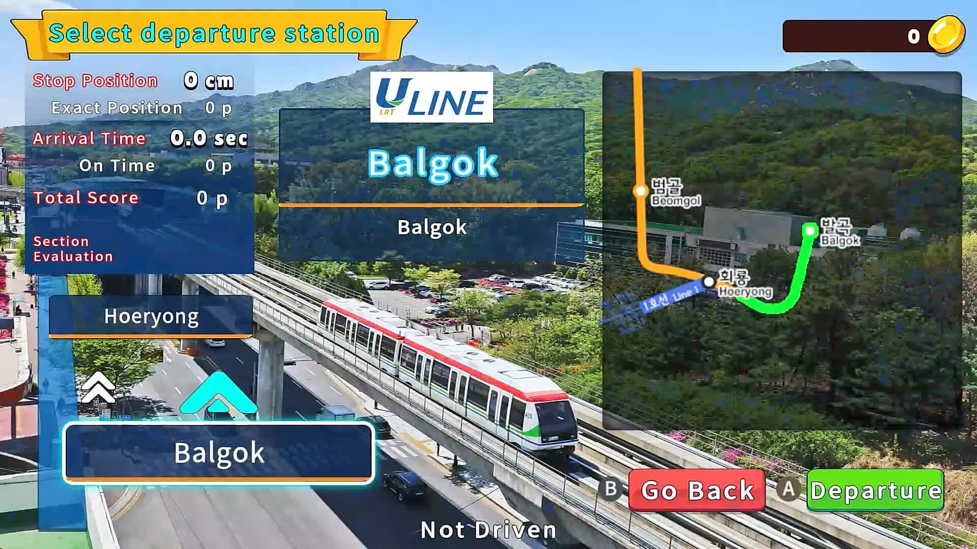 Korean Rail Driving Tour-LRT Uijeongbu görsel 4