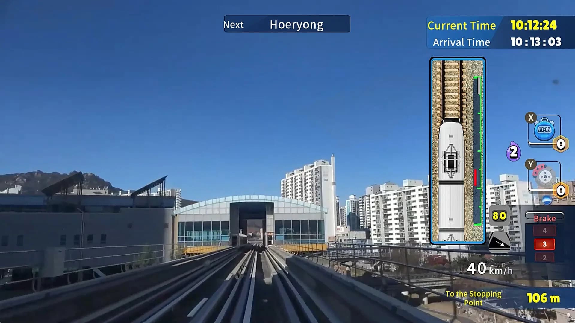 Korean Rail Driving Tour-LRT Uijeongbu görsel 7