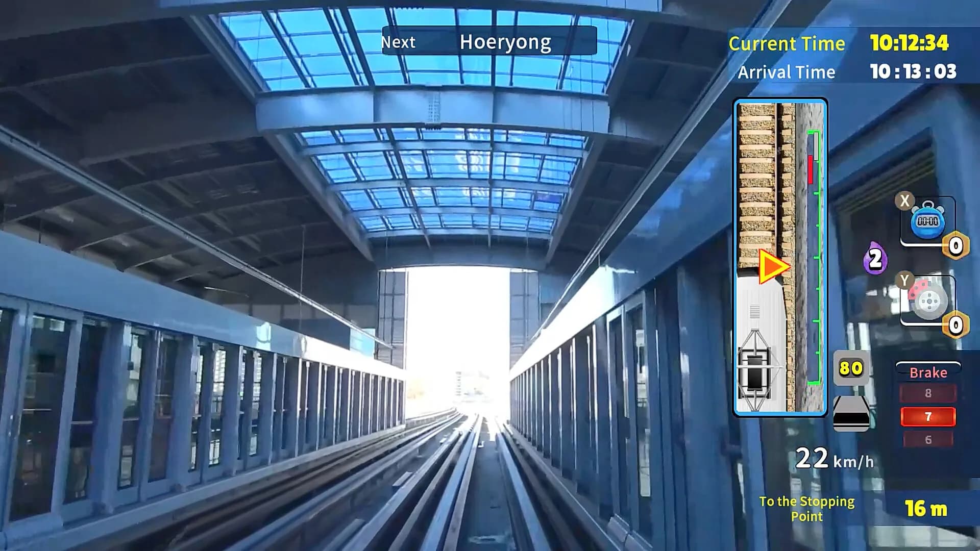 Korean Rail Driving Tour-LRT Uijeongbu görsel 8