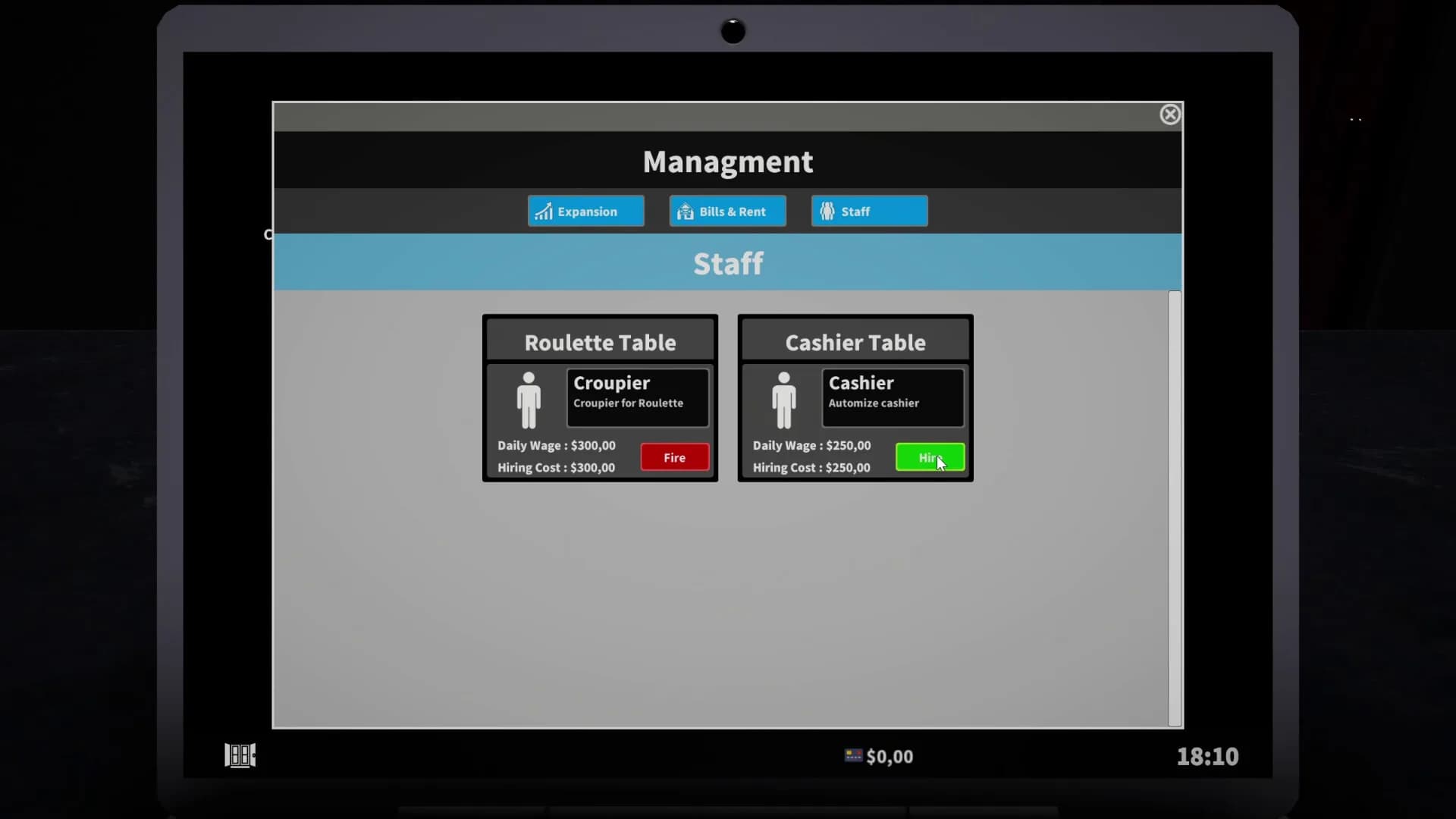 Casino Management Simulator görsel 12