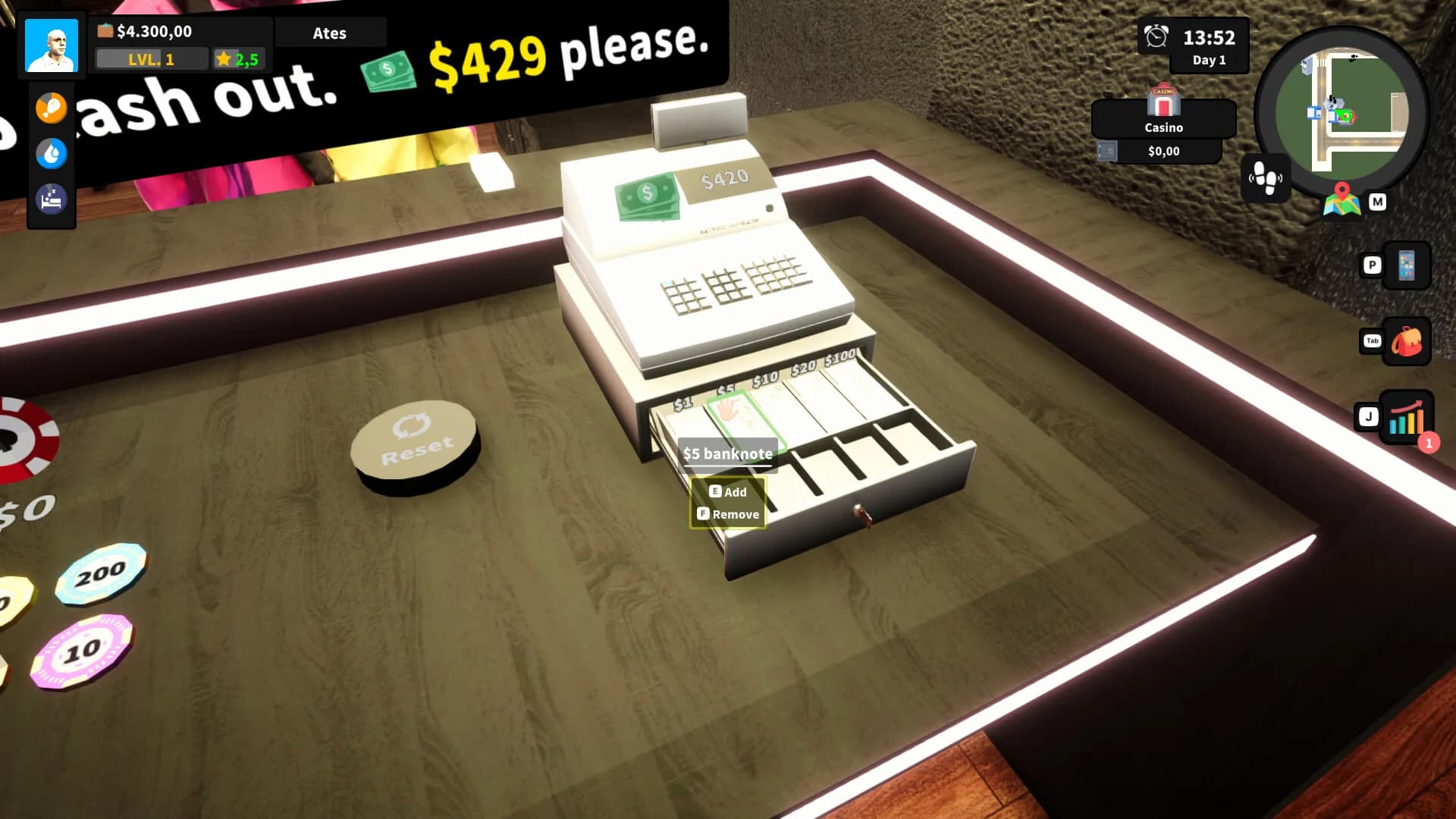 Casino Management Simulator görsel 9