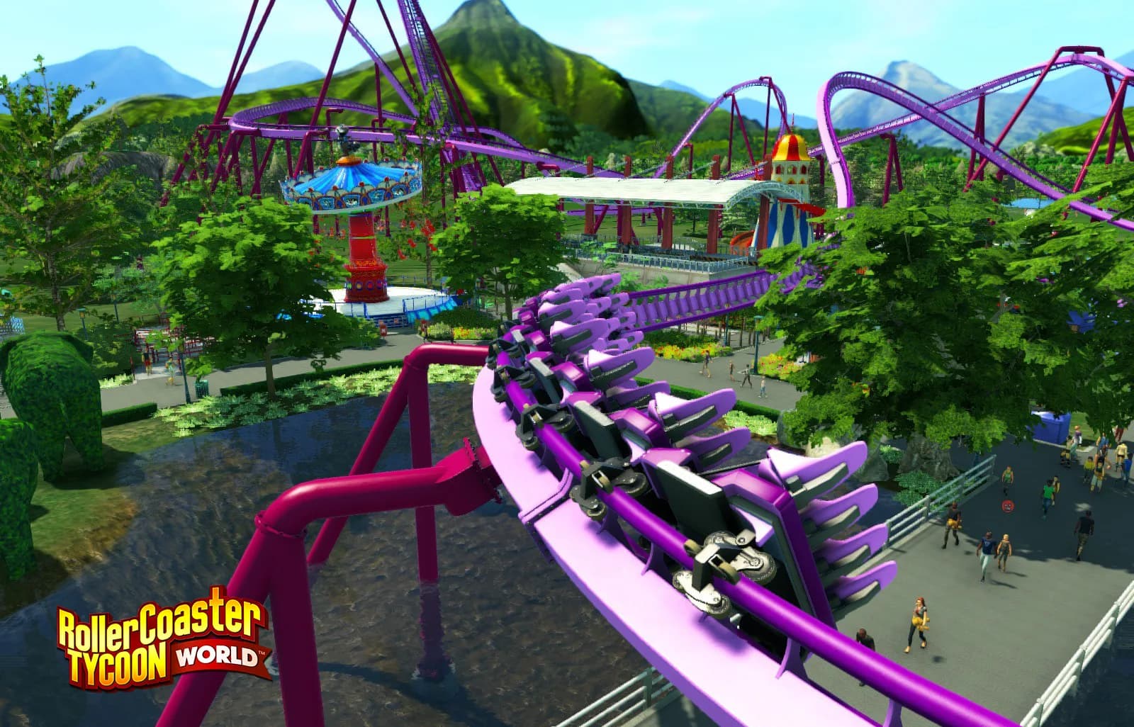 RollerCoaster Tycoon World™ görsel 6