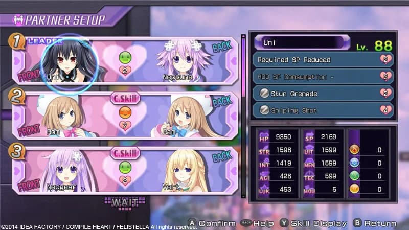 Hyperdimension Neptunia Re;Birth1 görsel 15