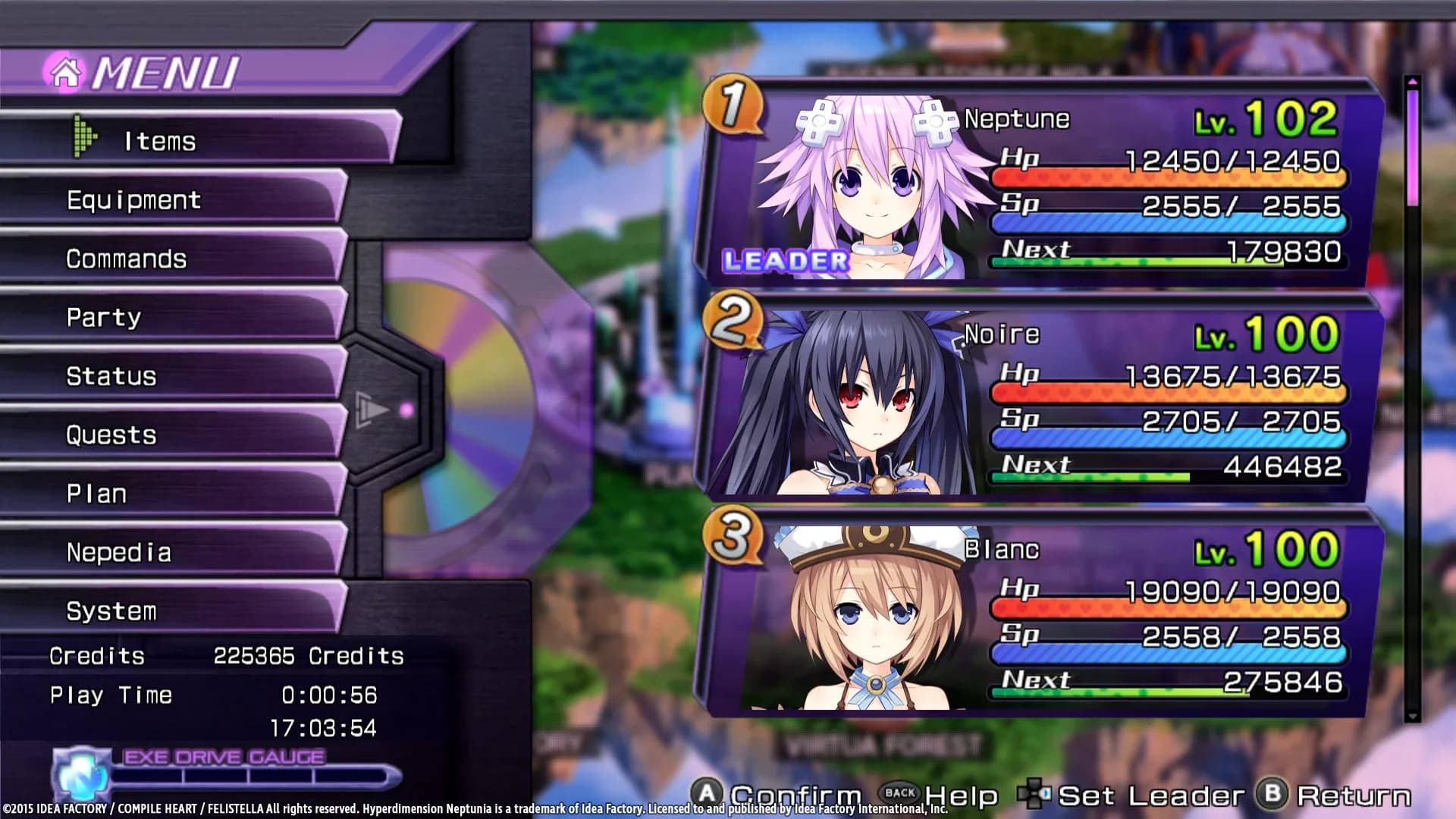 Hyperdimension Neptunia Re;Birth1 görsel 25