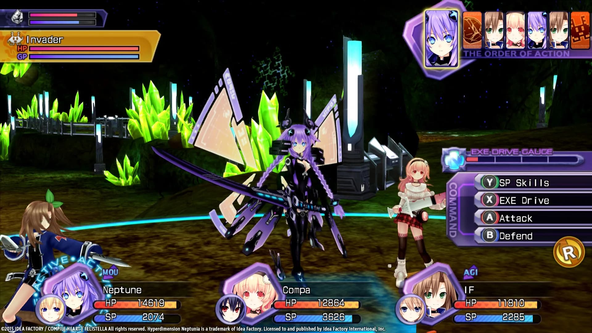 Hyperdimension Neptunia Re;Birth1 görsel 27