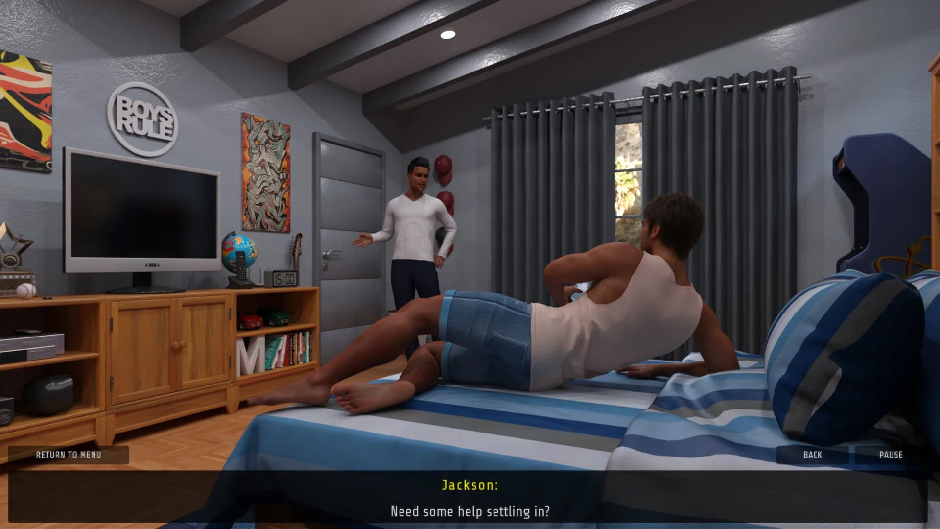 College Gay Sex - Episode 1 görsel 2