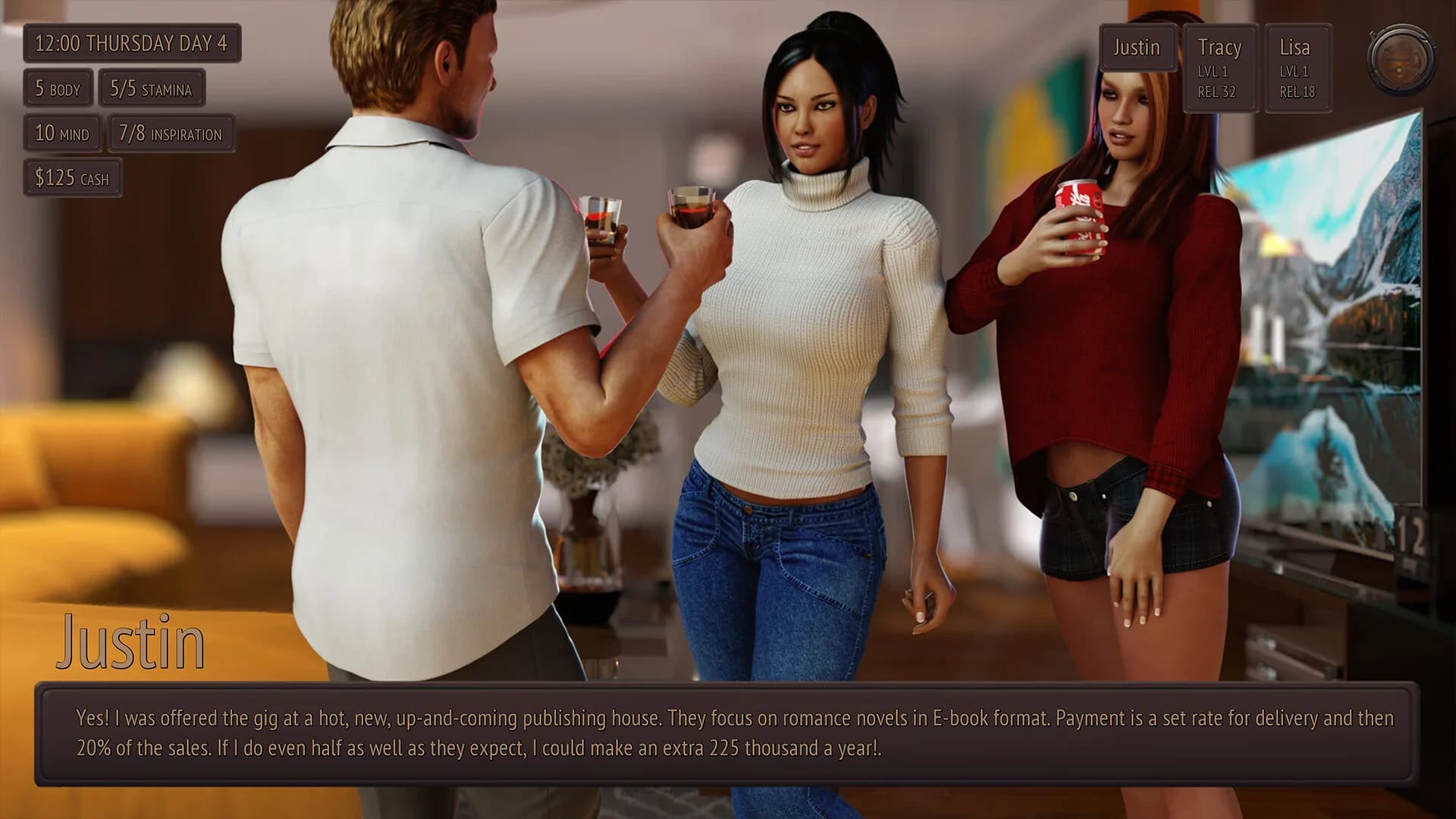 Living with temptation: American sunset görsel 55