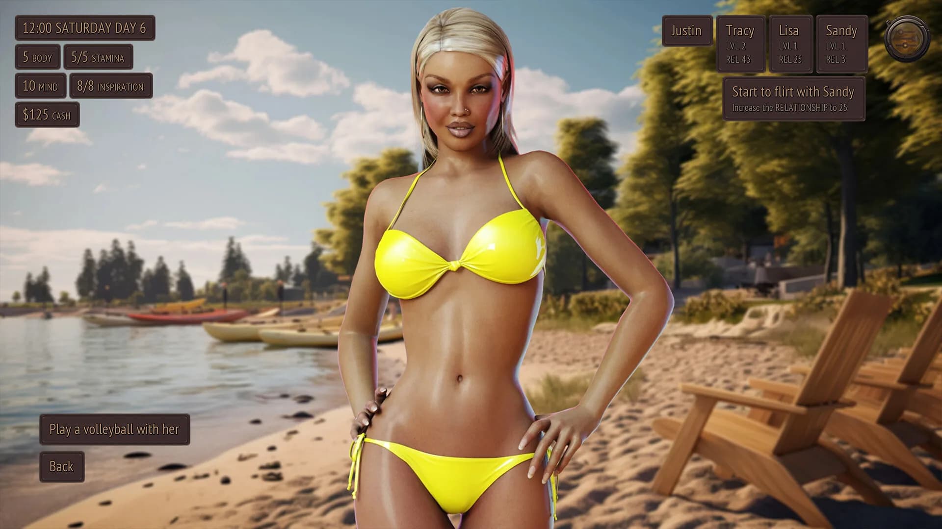 Living with temptation: American sunset görsel 57