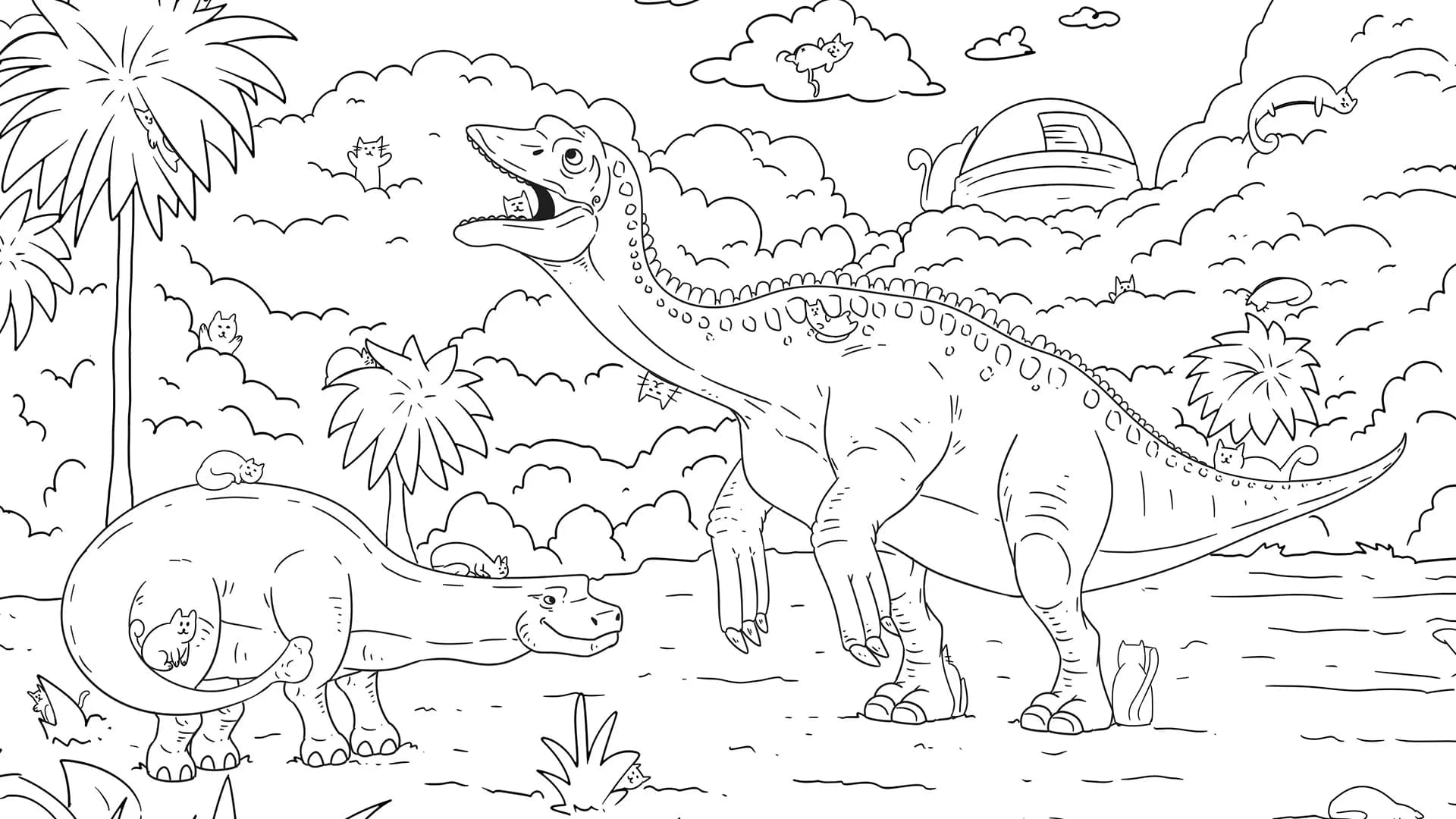 Dino Cats görsel 2