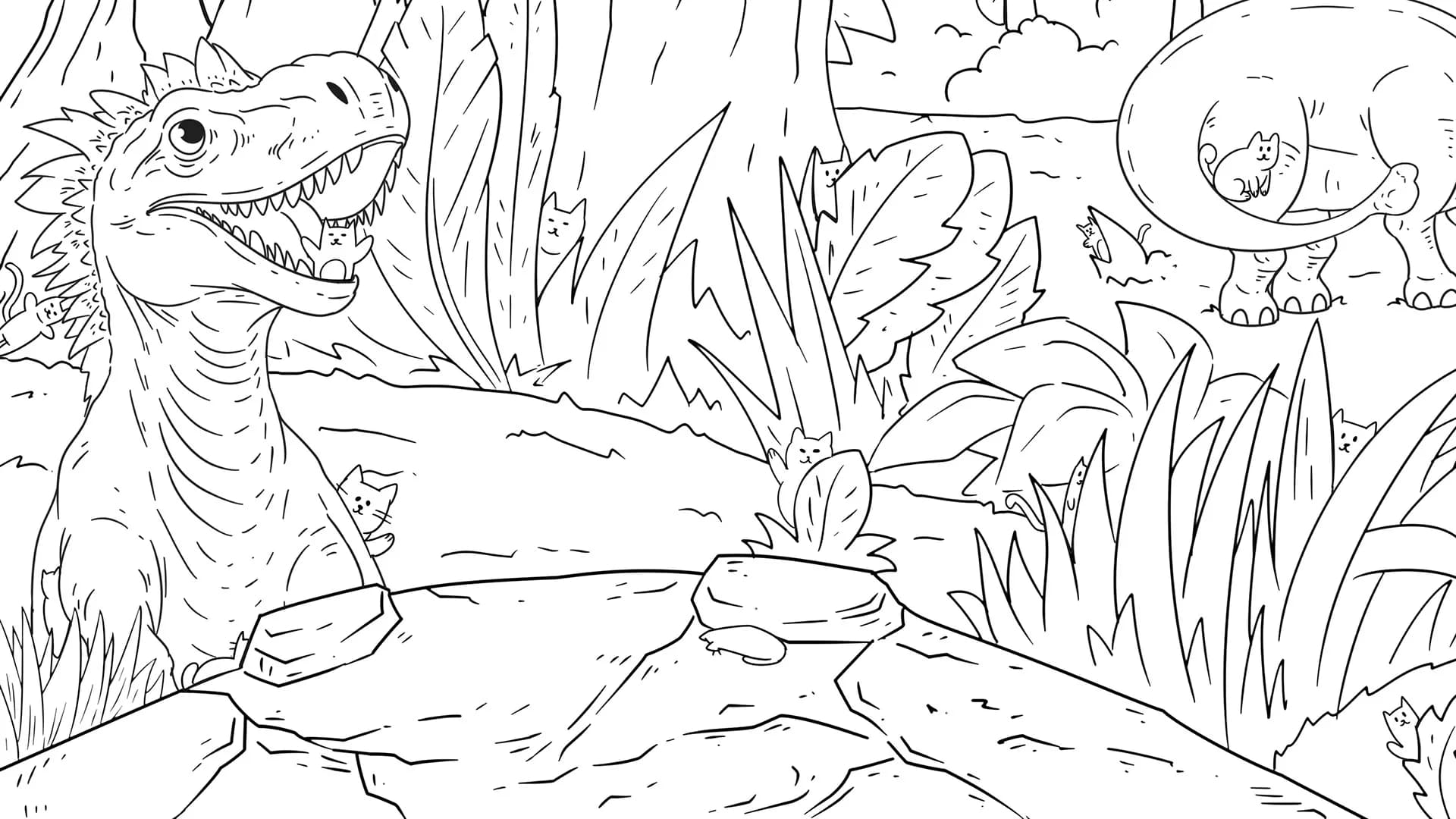 Dino Cats görsel 3