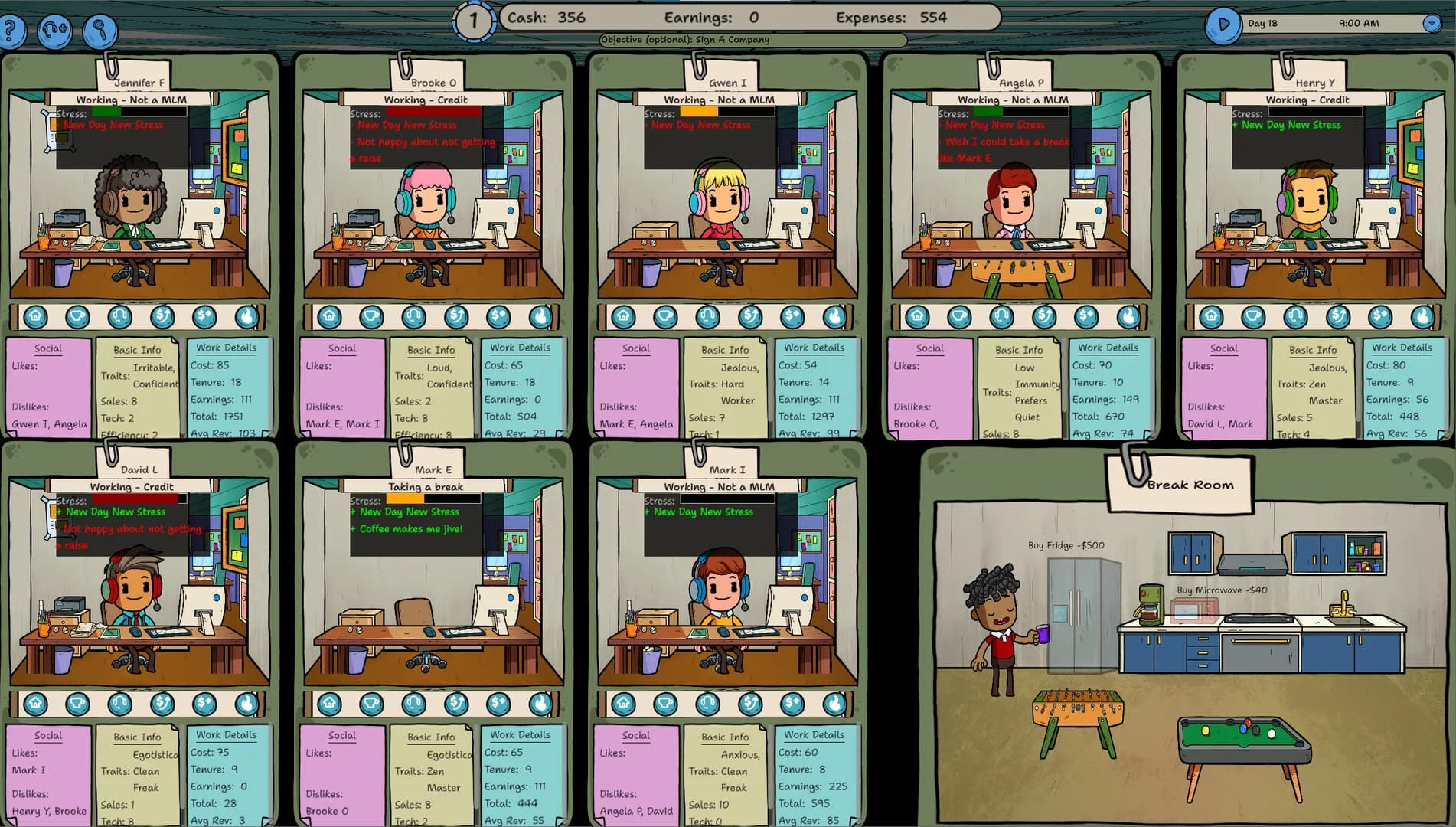 Call Center Tycoon görsel 2