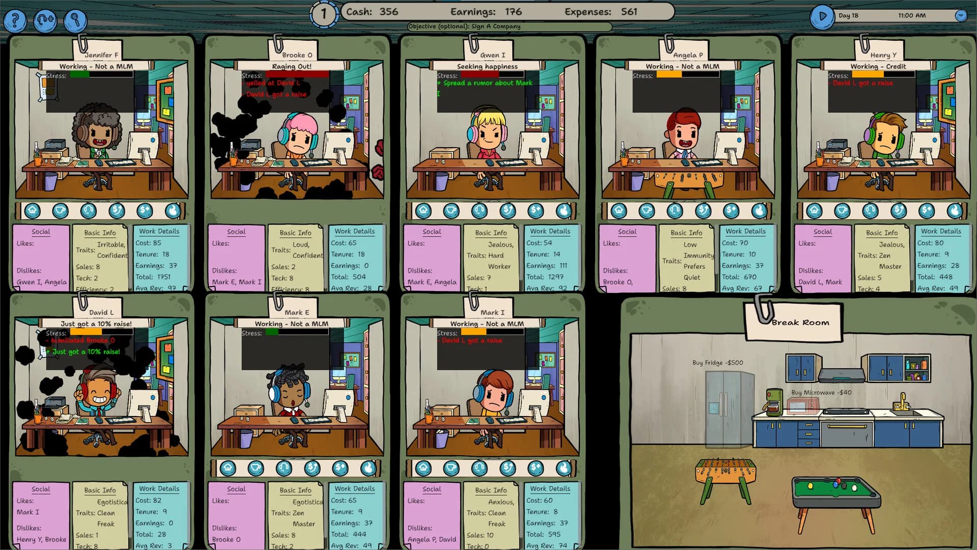 Call Center Tycoon görsel 4