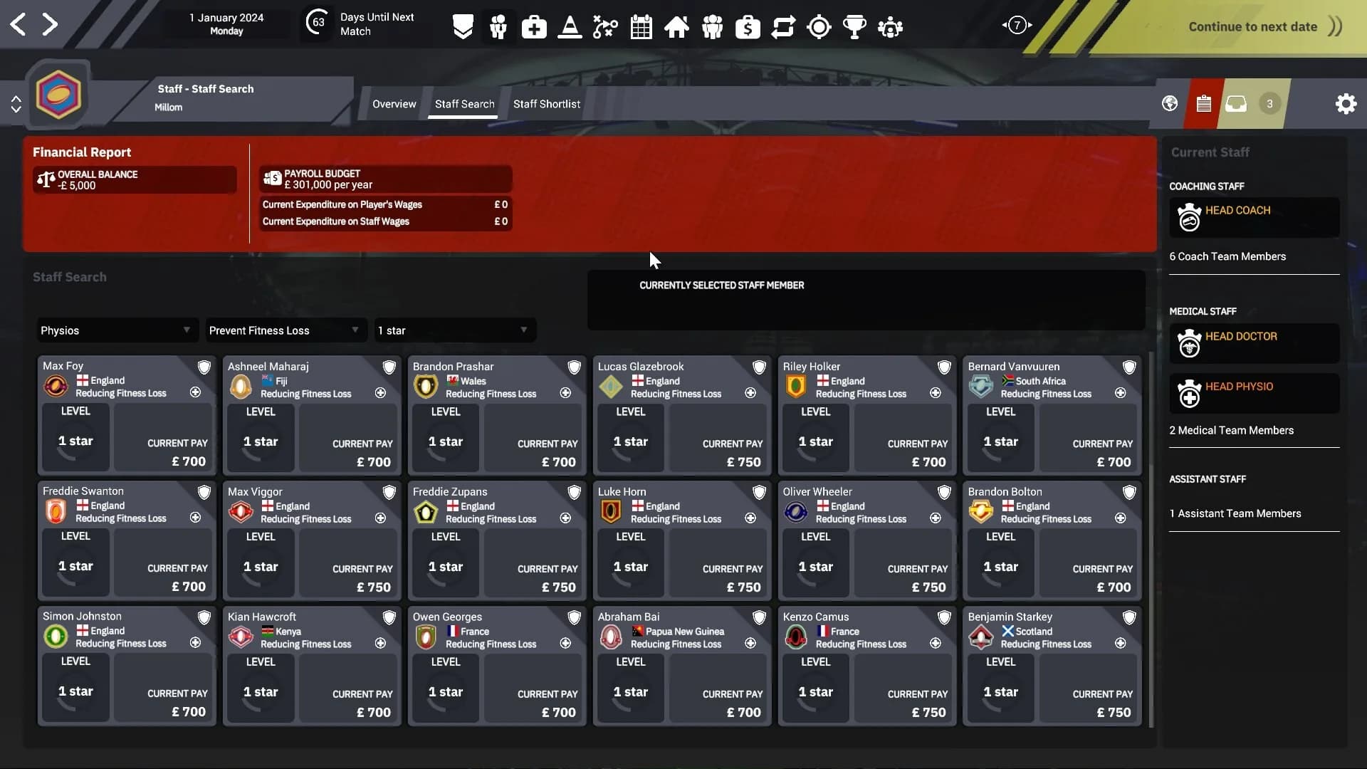 Rugby League Team Manager 4 görsel 13