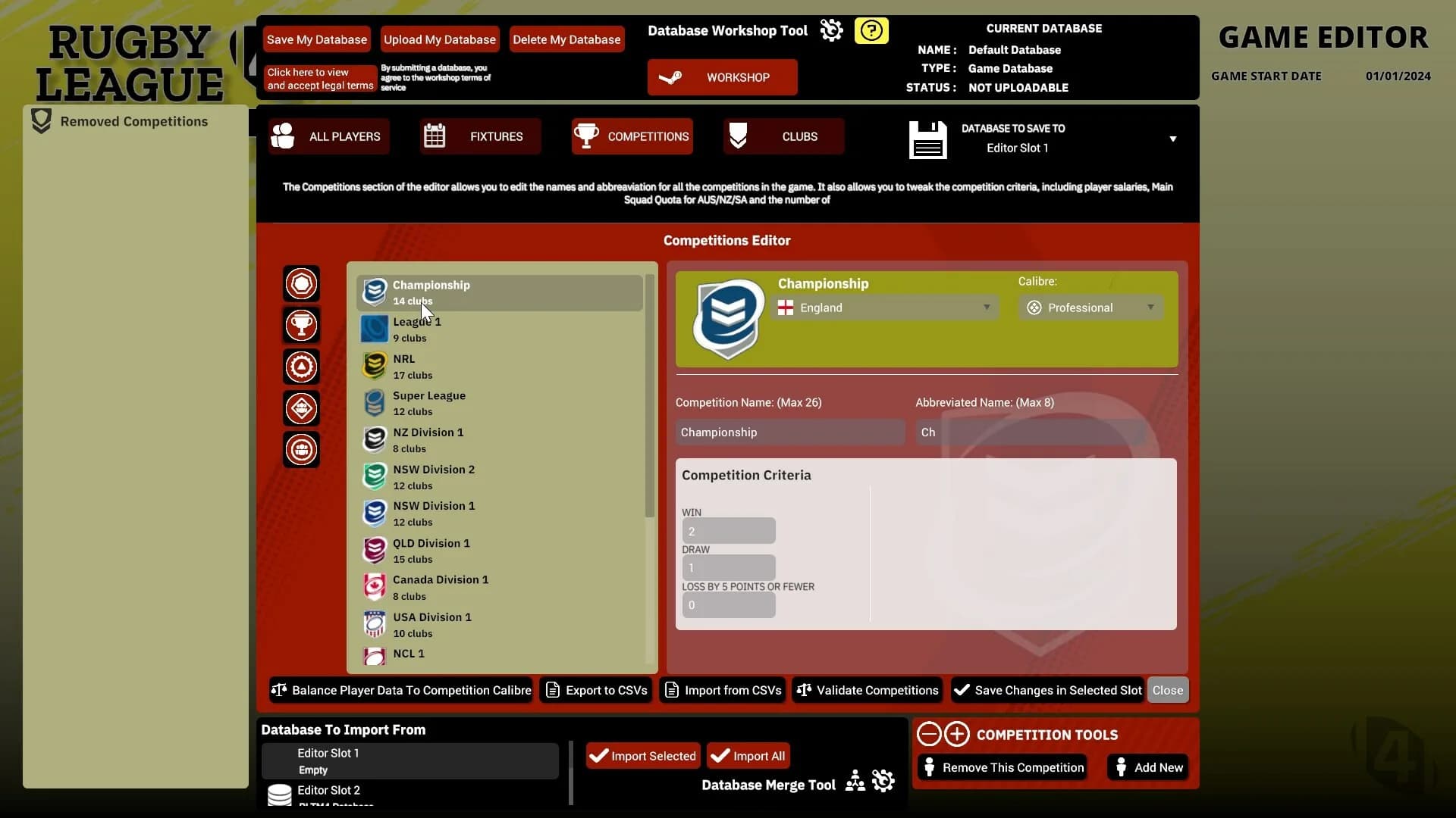 Rugby League Team Manager 4 görsel 19