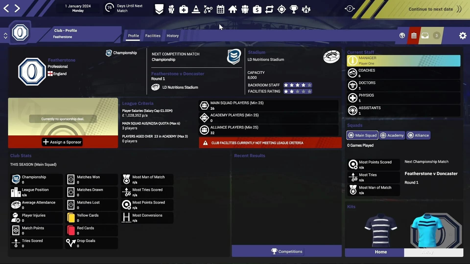 Rugby League Team Manager 4 görsel 10