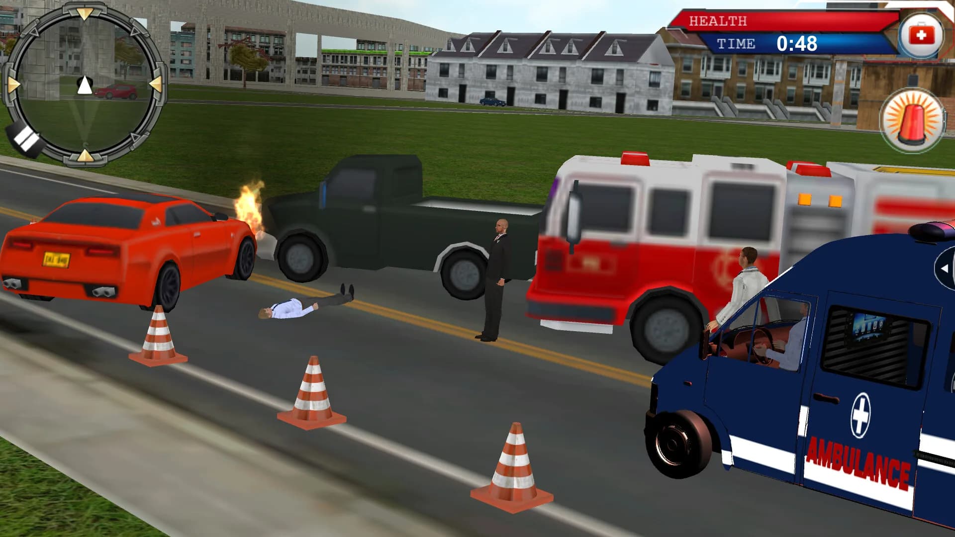Ambulance Chauffeur Simulator 2 görsel 4