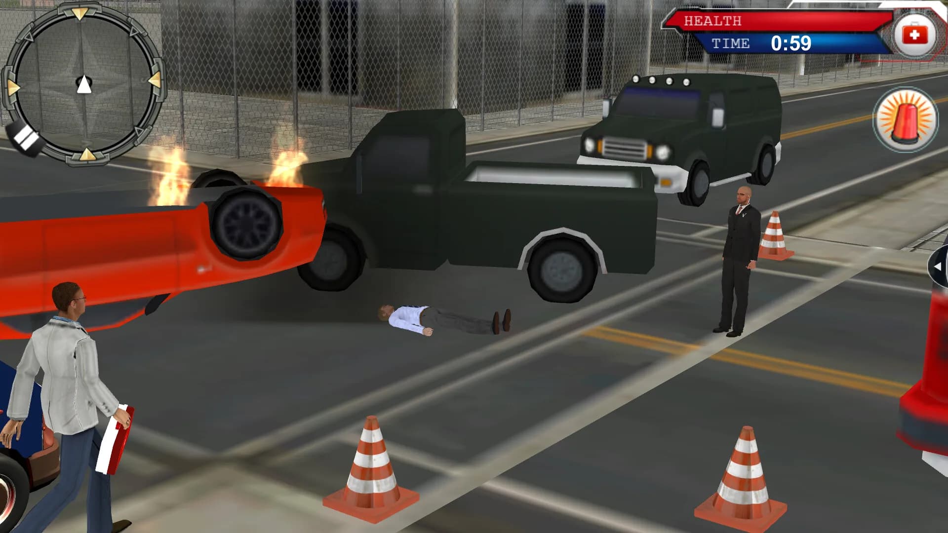 Ambulance Chauffeur Simulator 2 görsel 5