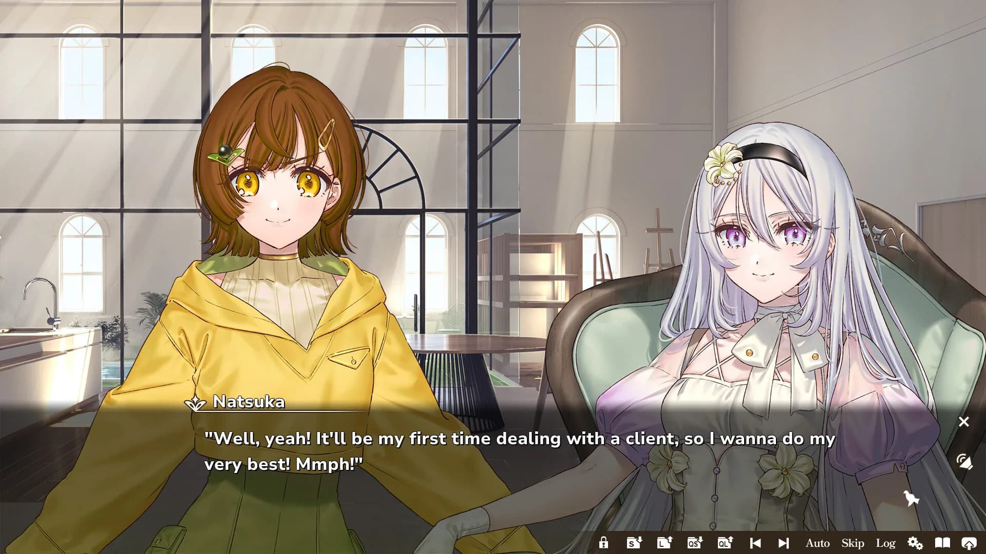 Lilja and Natsuka Painting Lies görsel 2