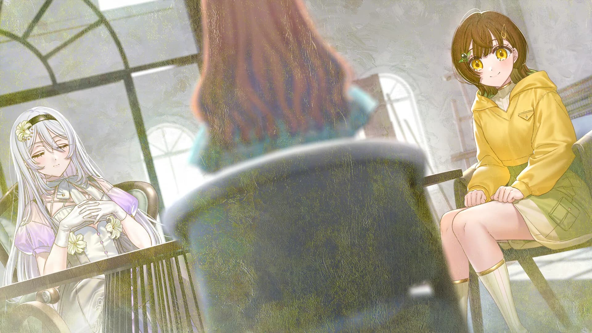 Lilja and Natsuka Painting Lies görsel 3