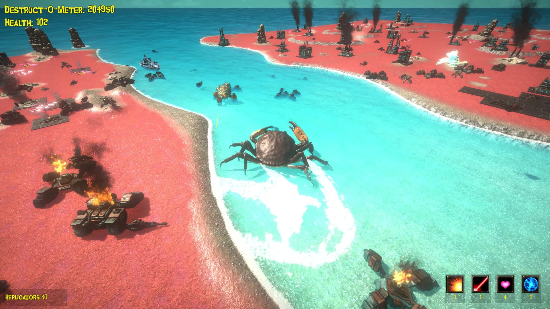 The Giant Crab in Space görsel 5