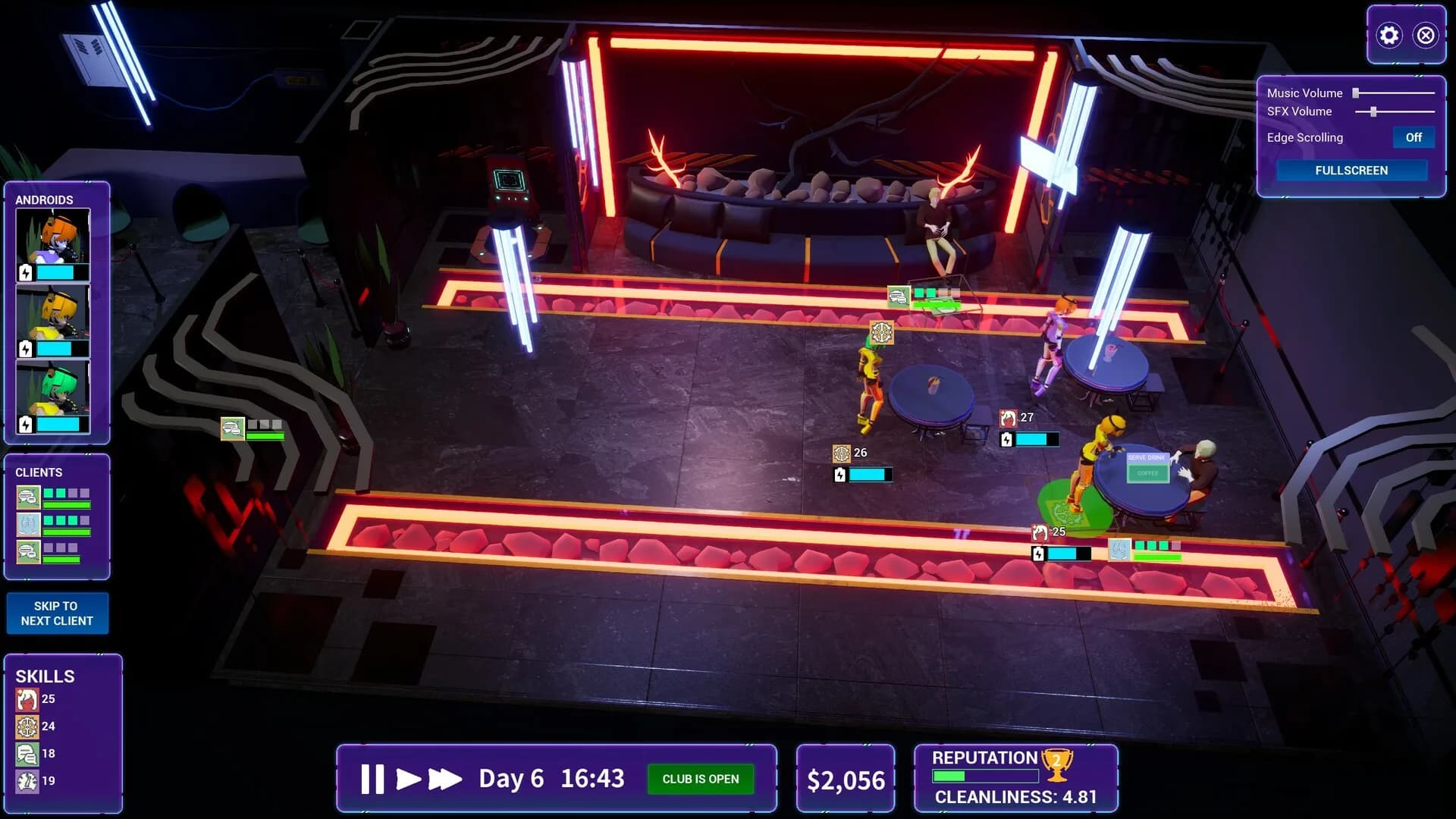 Synthetica: Cyber Club Manager görsel 2