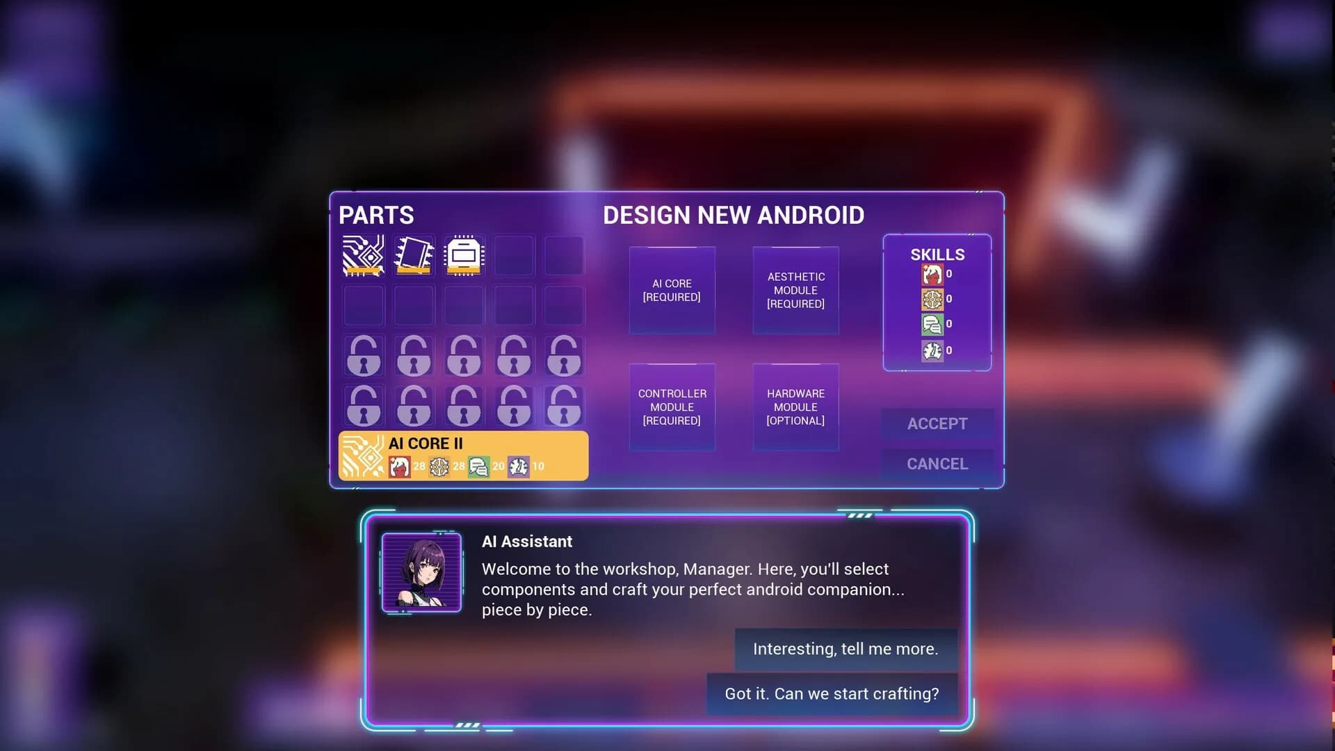 Synthetica: Cyber Club Manager görsel 3