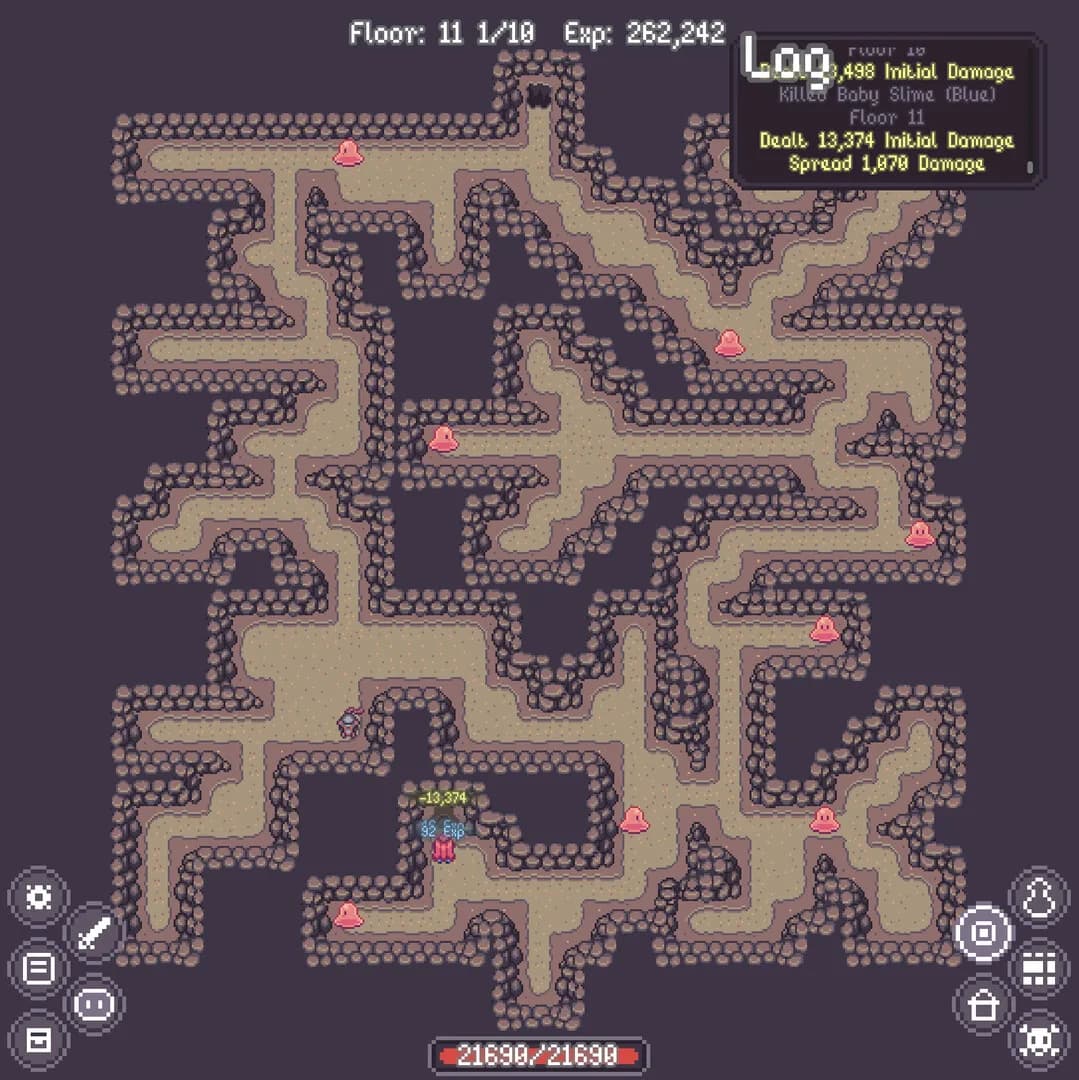 Reborn: An Idle Roguelike RPG görsel 2