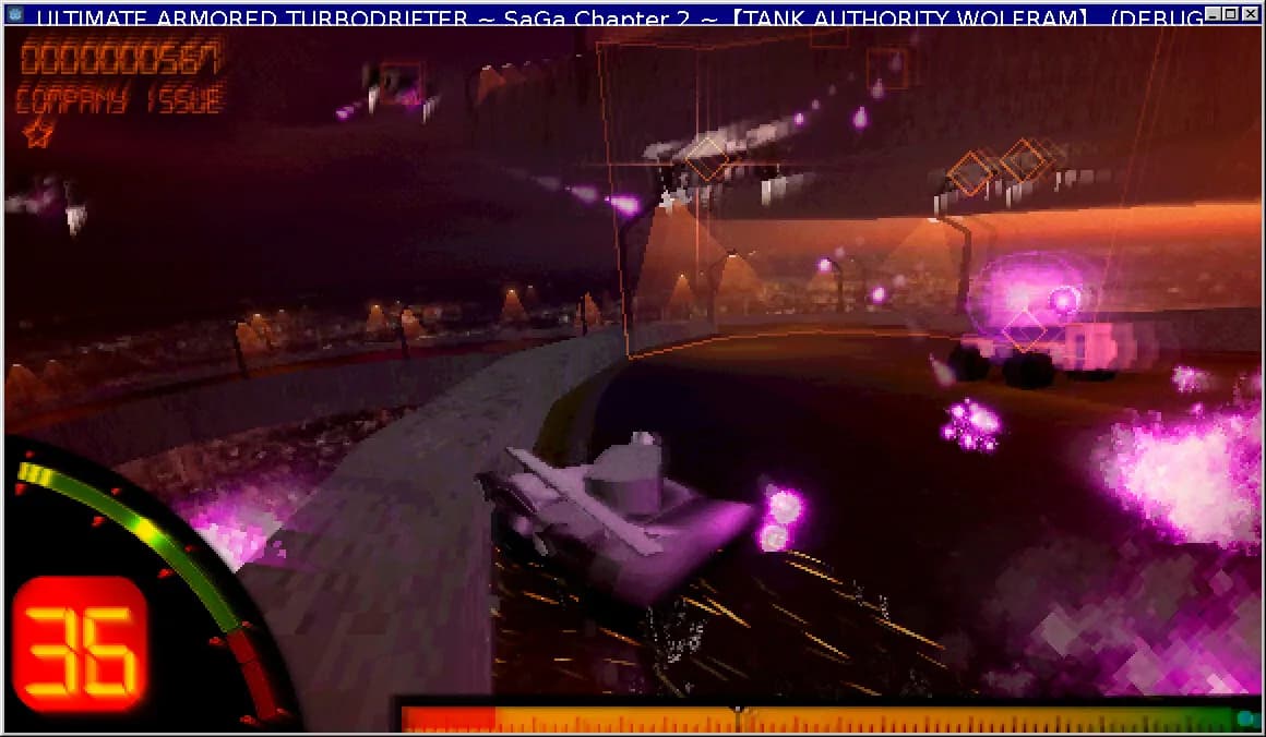 ULTIMATE ARMORED TURBODRIFTER ~ SaGa Chapter 2 ~【TANK AUTHORITY WOLFRAM】 görsel 3