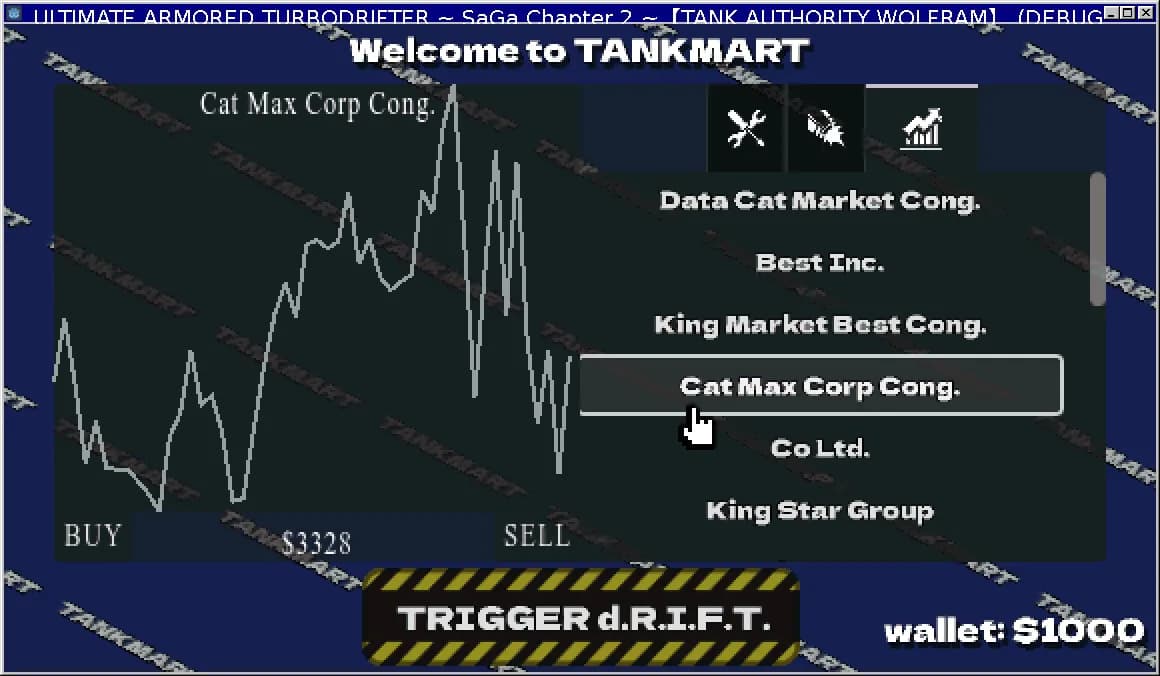 ULTIMATE ARMORED TURBODRIFTER ~ SaGa Chapter 2 ~【TANK AUTHORITY WOLFRAM】 görsel 7