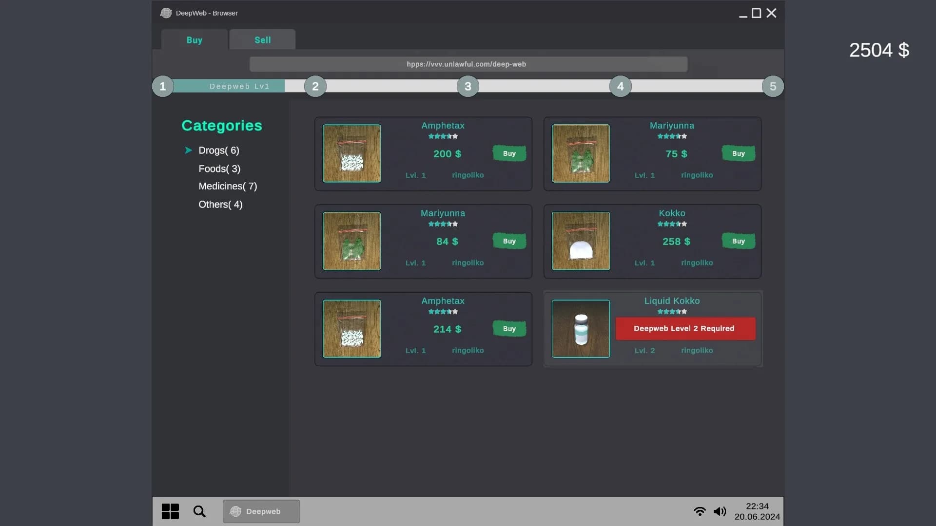 DeepWeb Simulator görsel 9