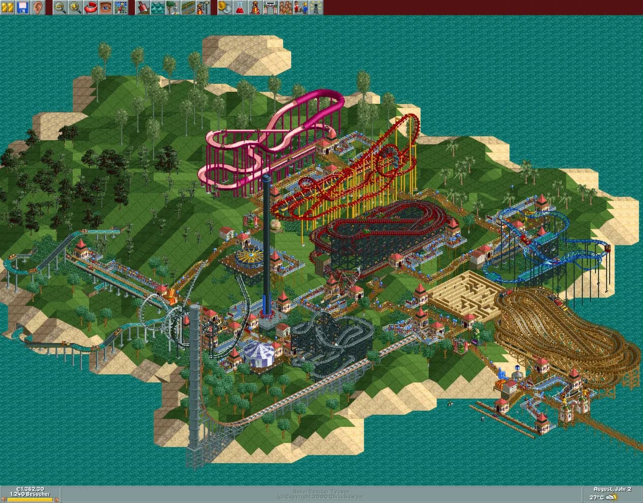 RollerCoaster Tycoon®: Deluxe görsel 3