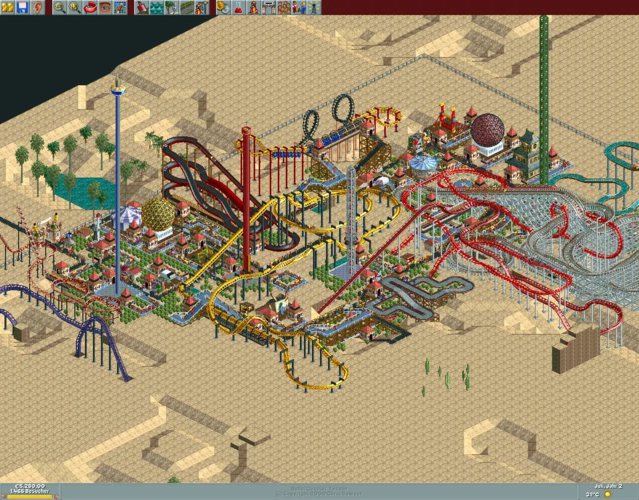 RollerCoaster Tycoon®: Deluxe görsel 5